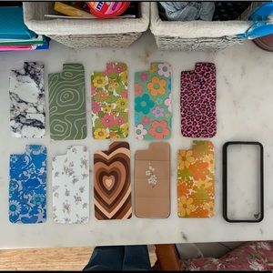 wildflower iphone 8 case with pattern inserts